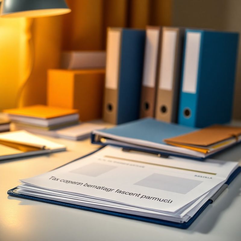 Dosar de conformitate fiscală organizat pe biroul ConsultInnovation